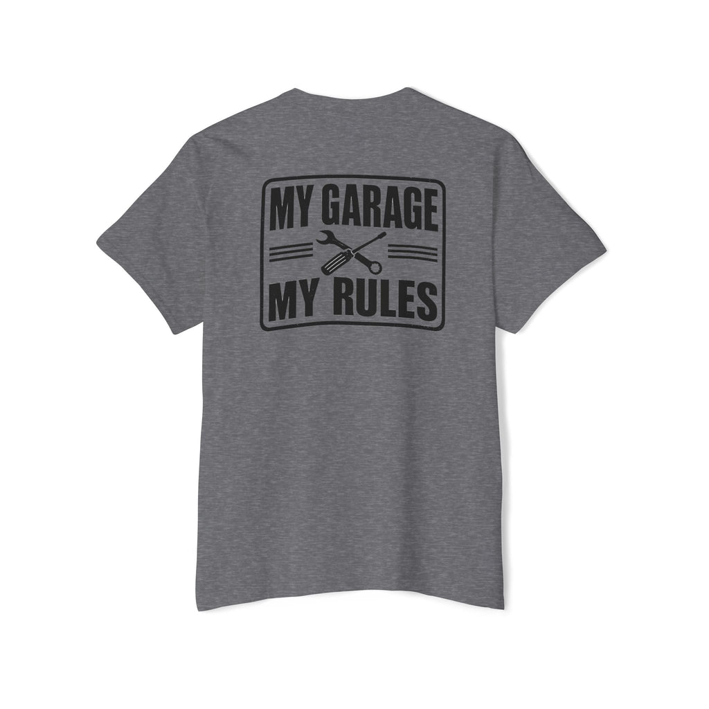 My Garage My Rules Pocket Tee