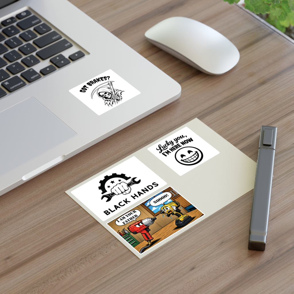 Black Hands Sticker Sheet 4