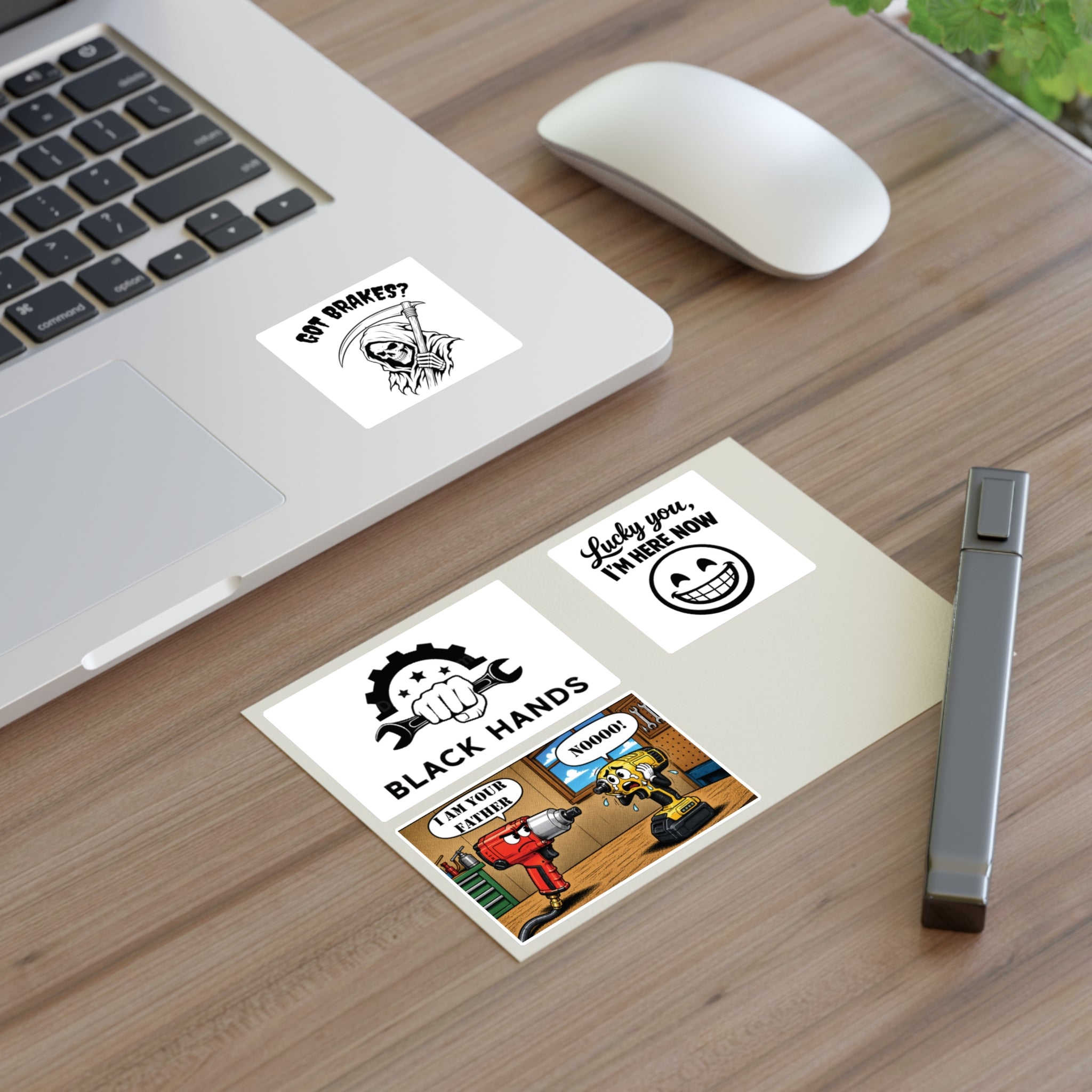 Black Hands Sticker Sheet 4