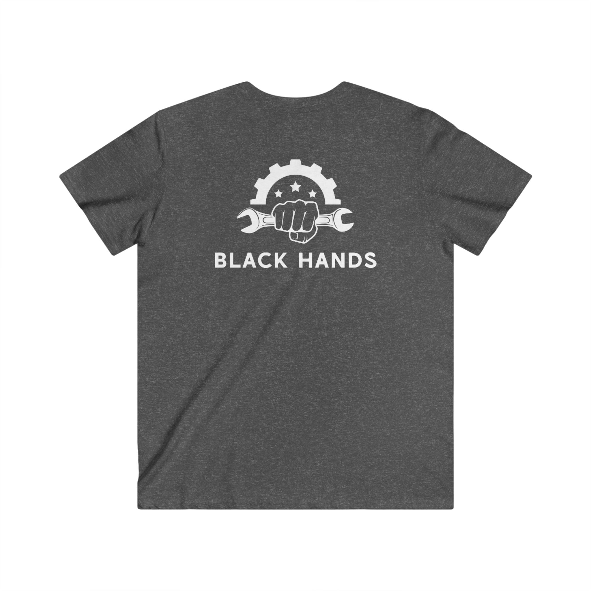 Black Hands Logo V-Neck