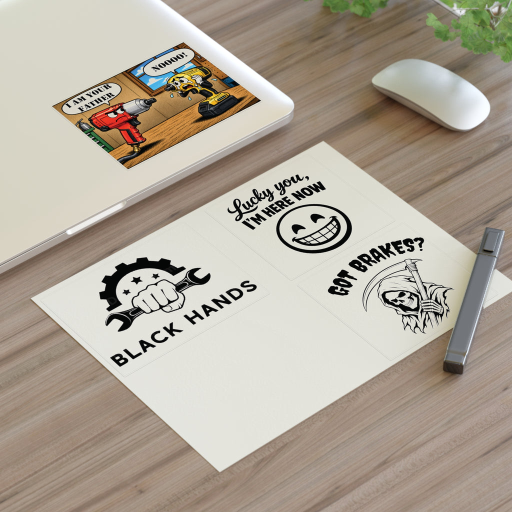 Black Hands Sticker Sheet 4