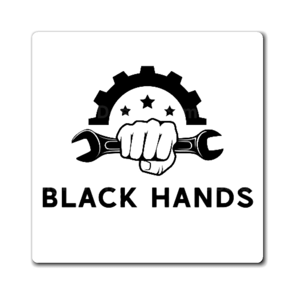 Black Hands Logo Magnet