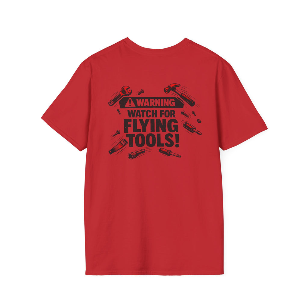 Warning: Watch for Flying Tools! Tee