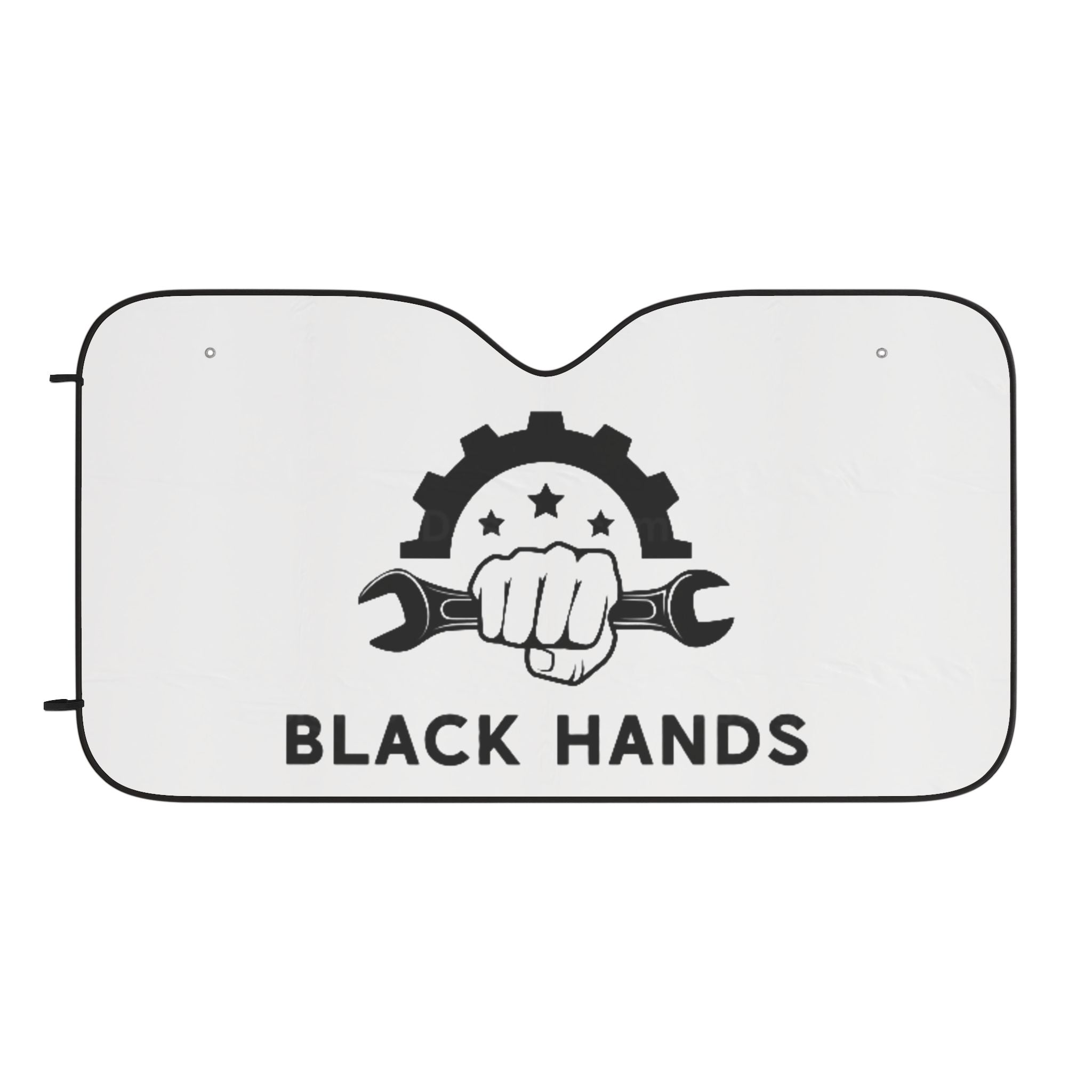Black Hands Logo Sunshade