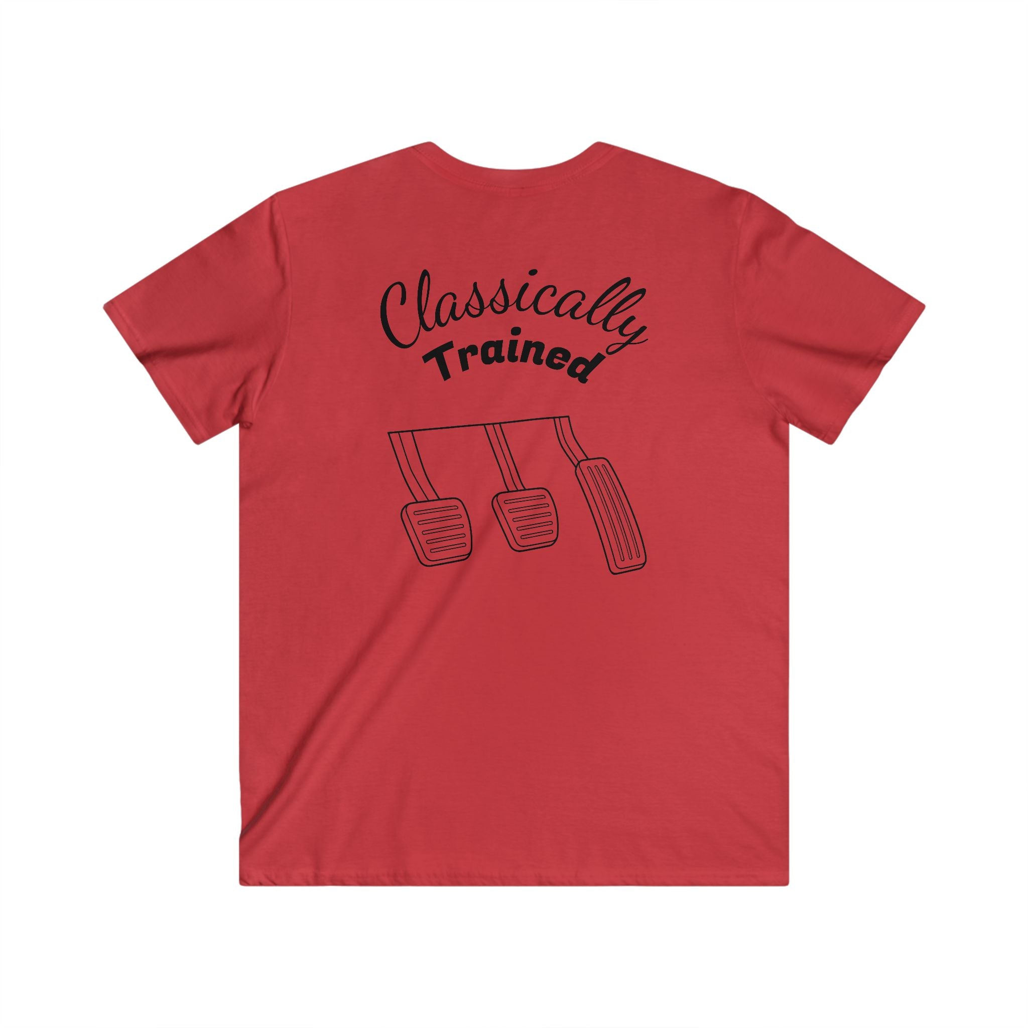 Classically Trained V‑Neck