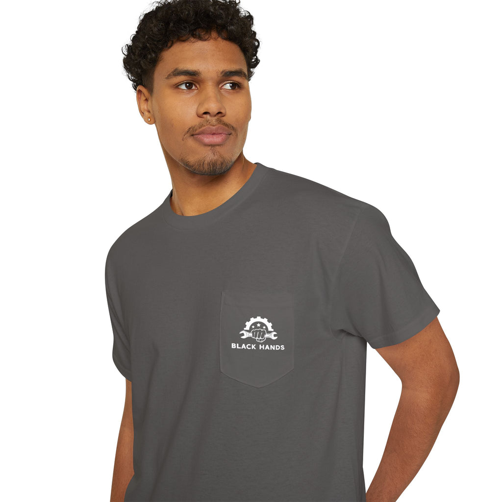 American Wrench Flag Pocket Tee
