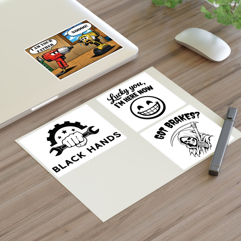 Black Hands Sticker Sheet 4