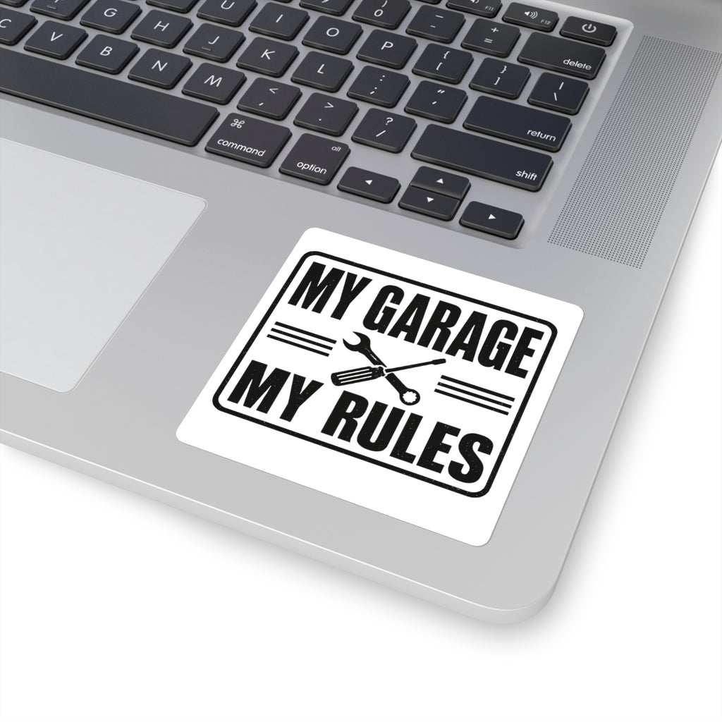 My Garage My Rules Sticker