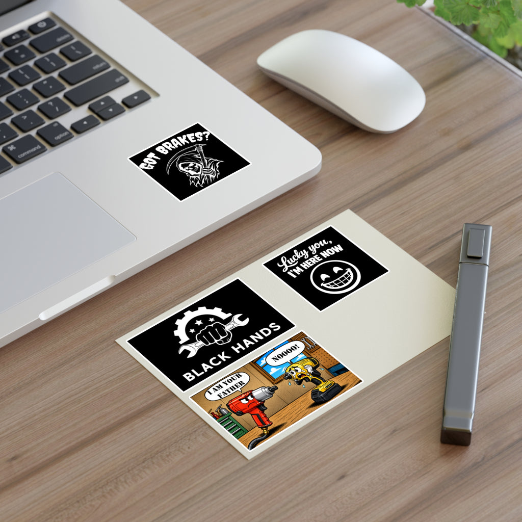 Black Hands Sticker Sheet 8