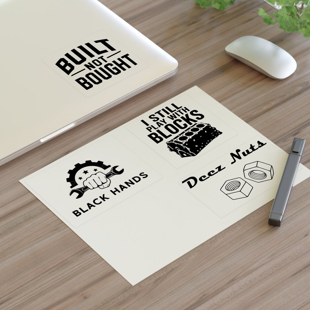Black Hands Sticker Sheet 3