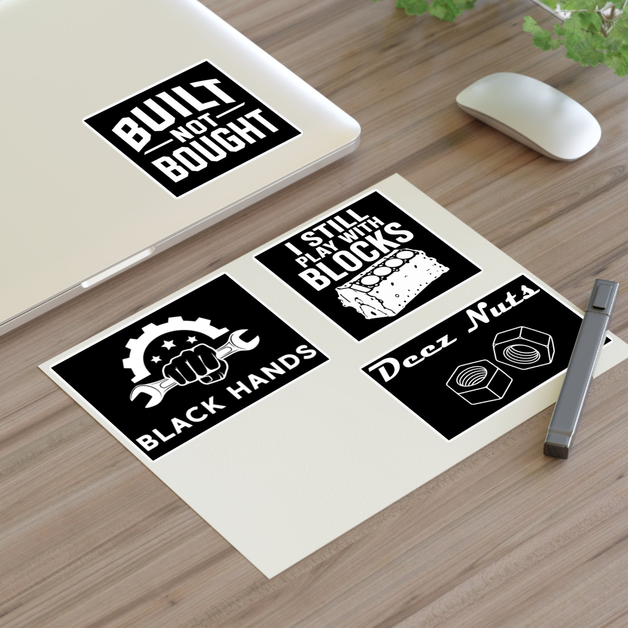 Black Hands Sticker Sheet 7