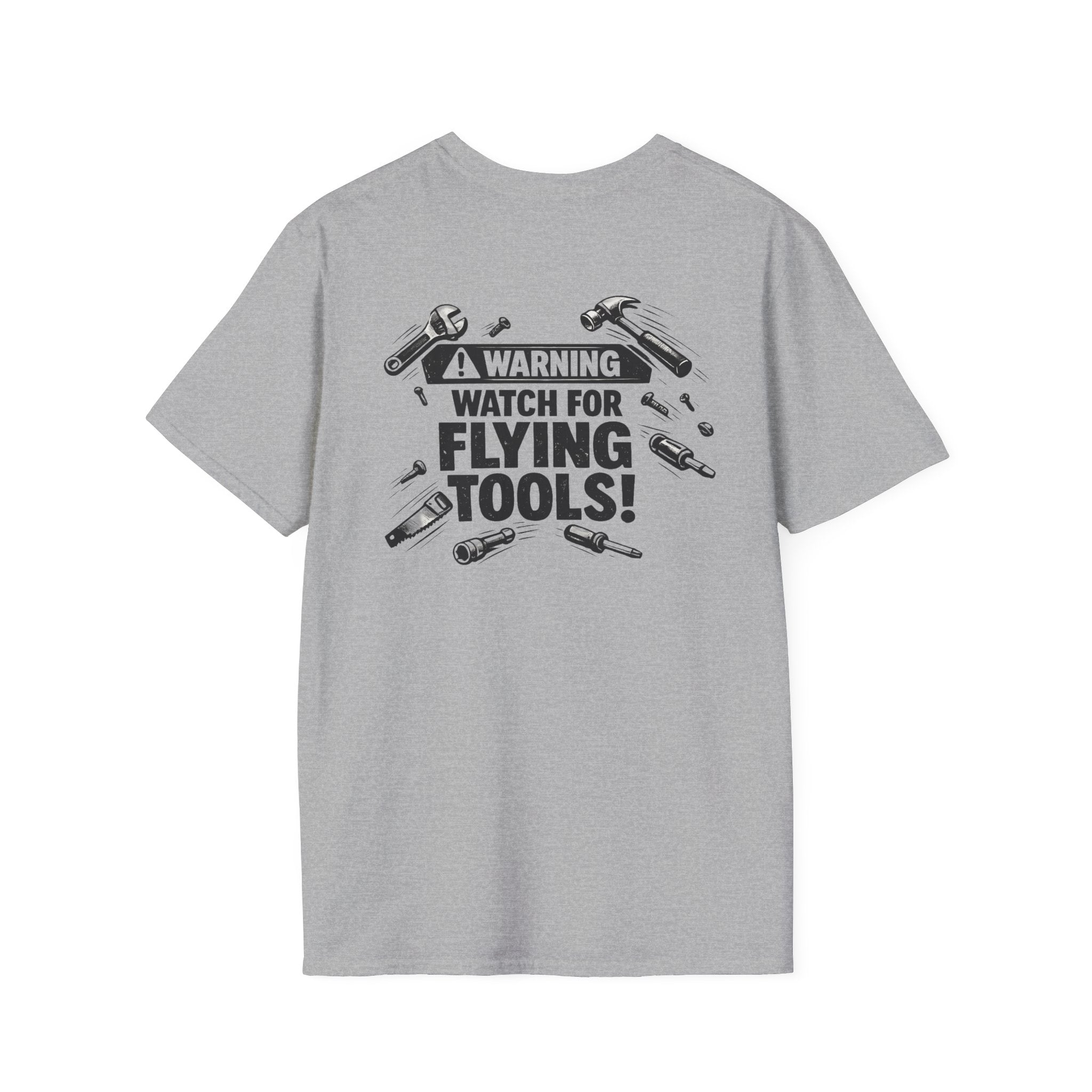 Warning: Watch for Flying Tools! Tee