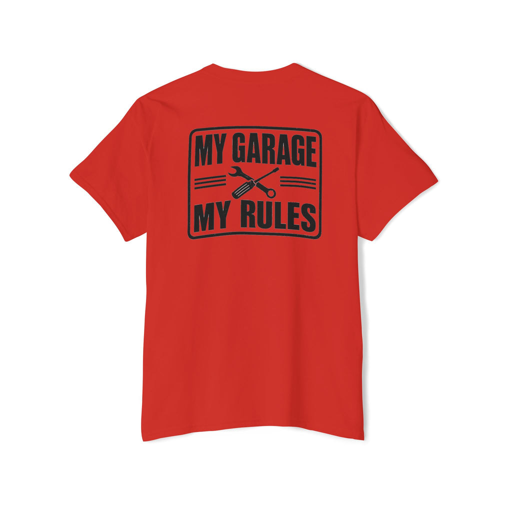 My Garage My Rules Pocket Tee