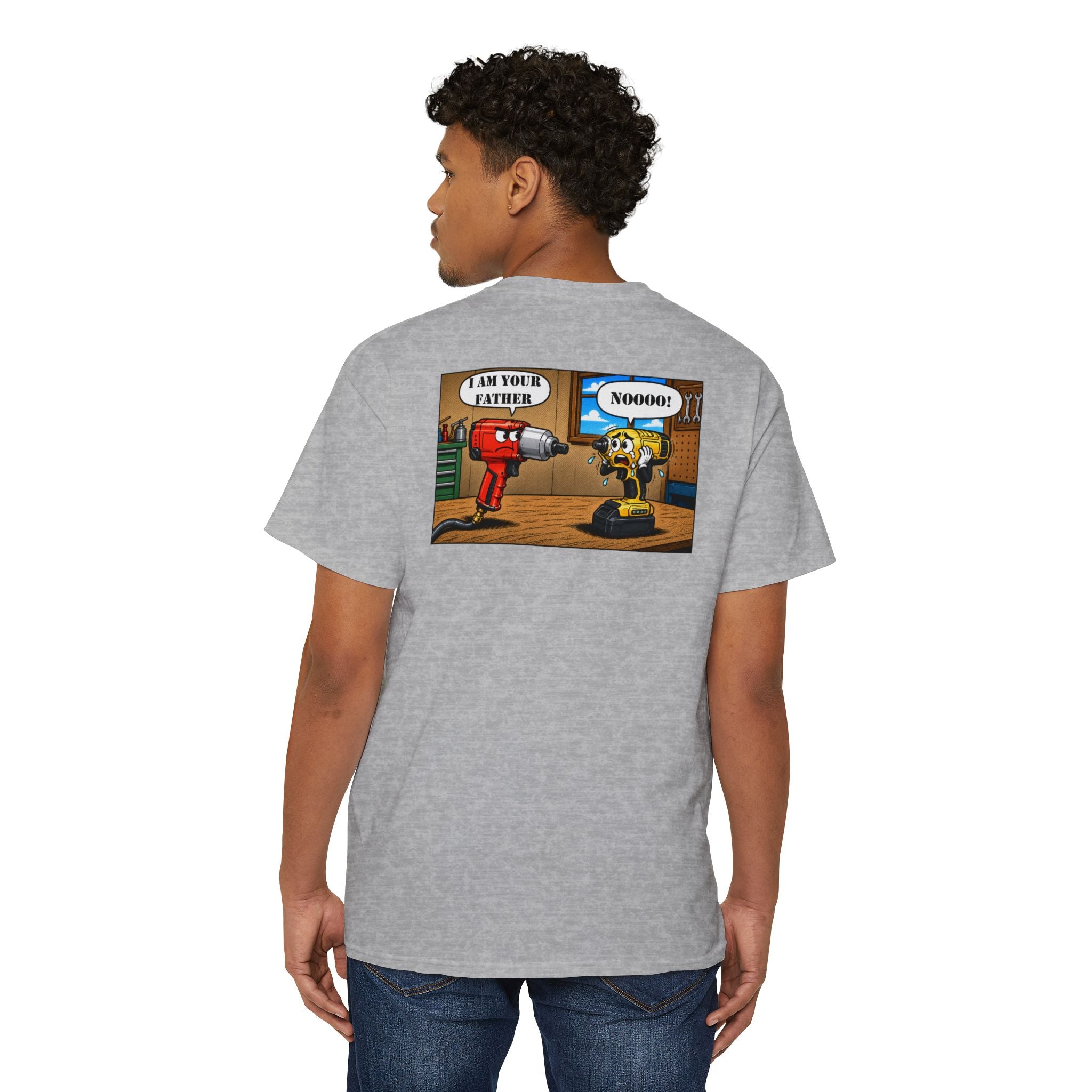 I Am Your Father Comic Humor Pocket Tee
