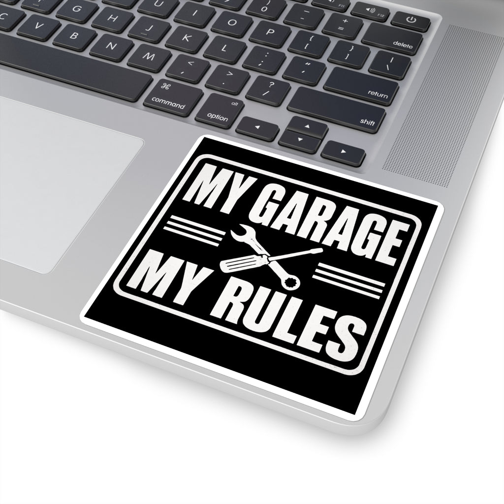My Garage My Rules Sticker