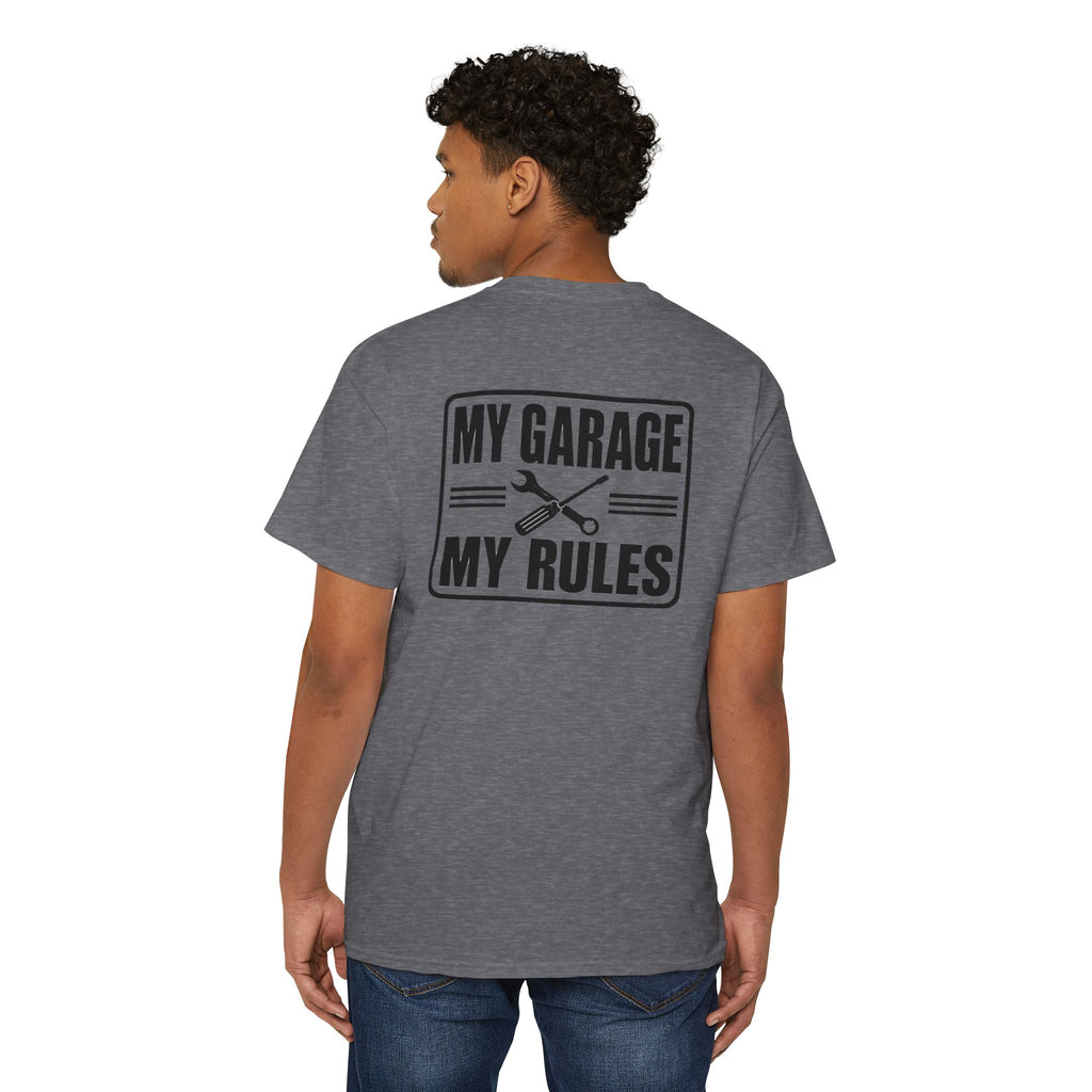 My Garage My Rules Pocket Tee