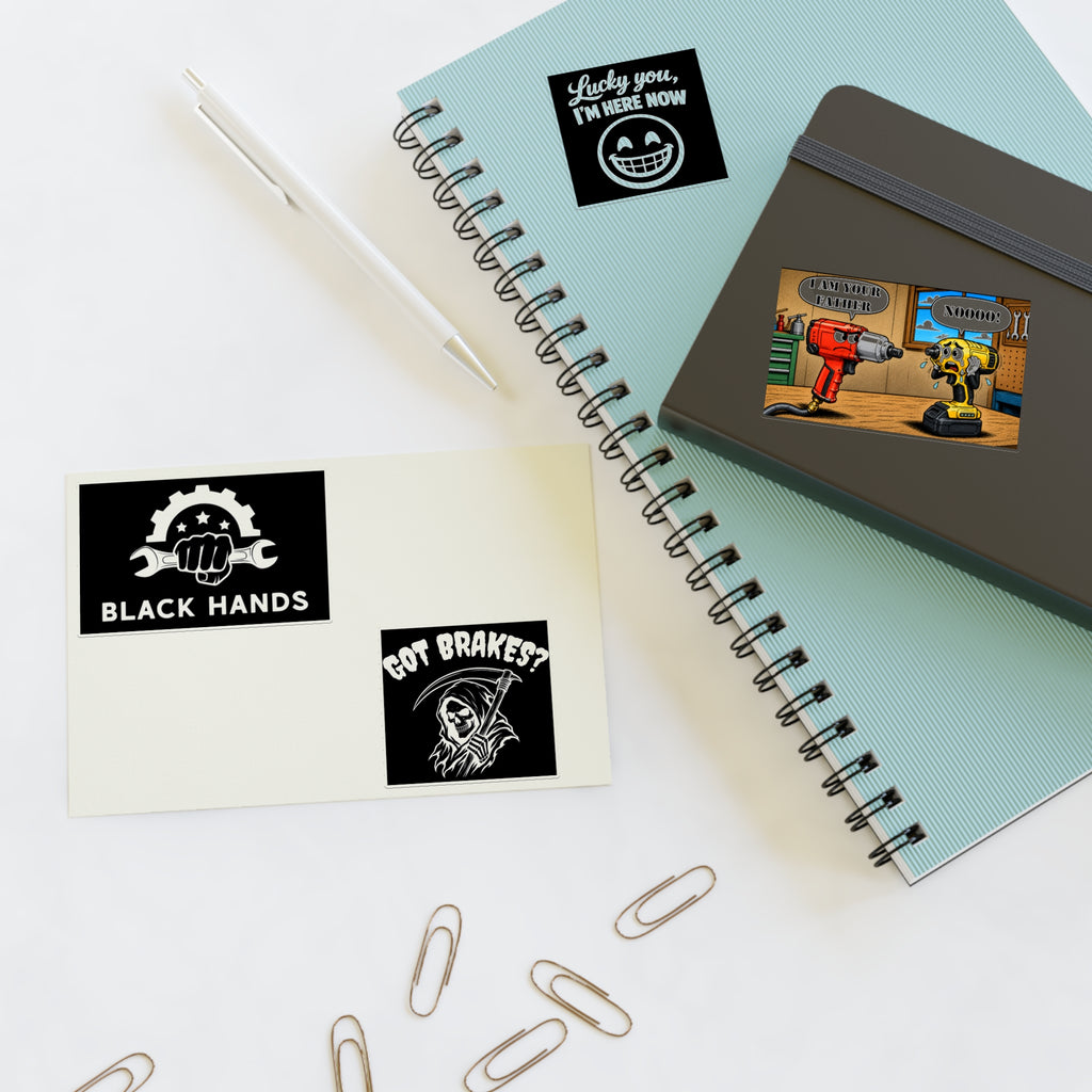Black Hands Sticker Sheet 8
