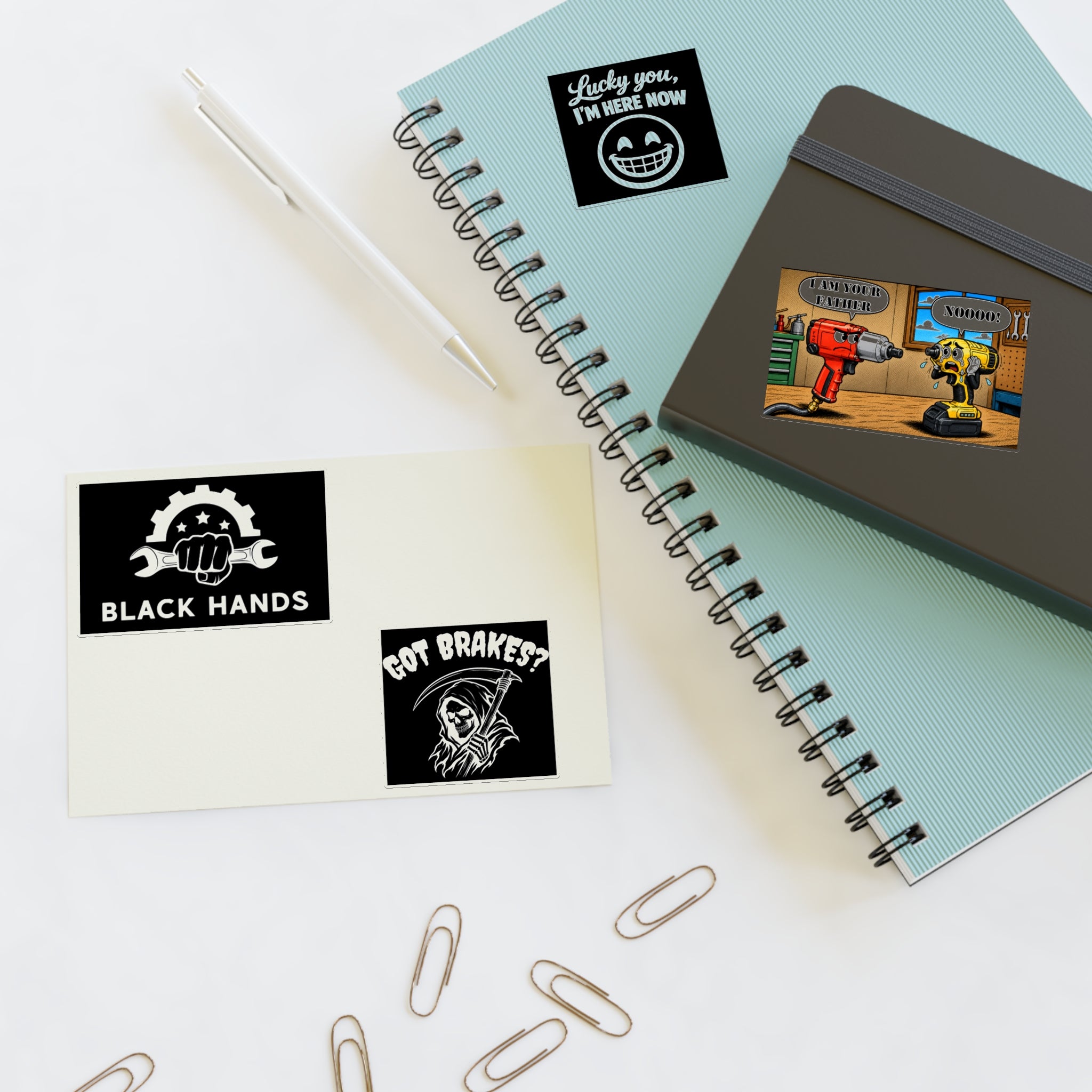 Black Hands Sticker Sheet 8