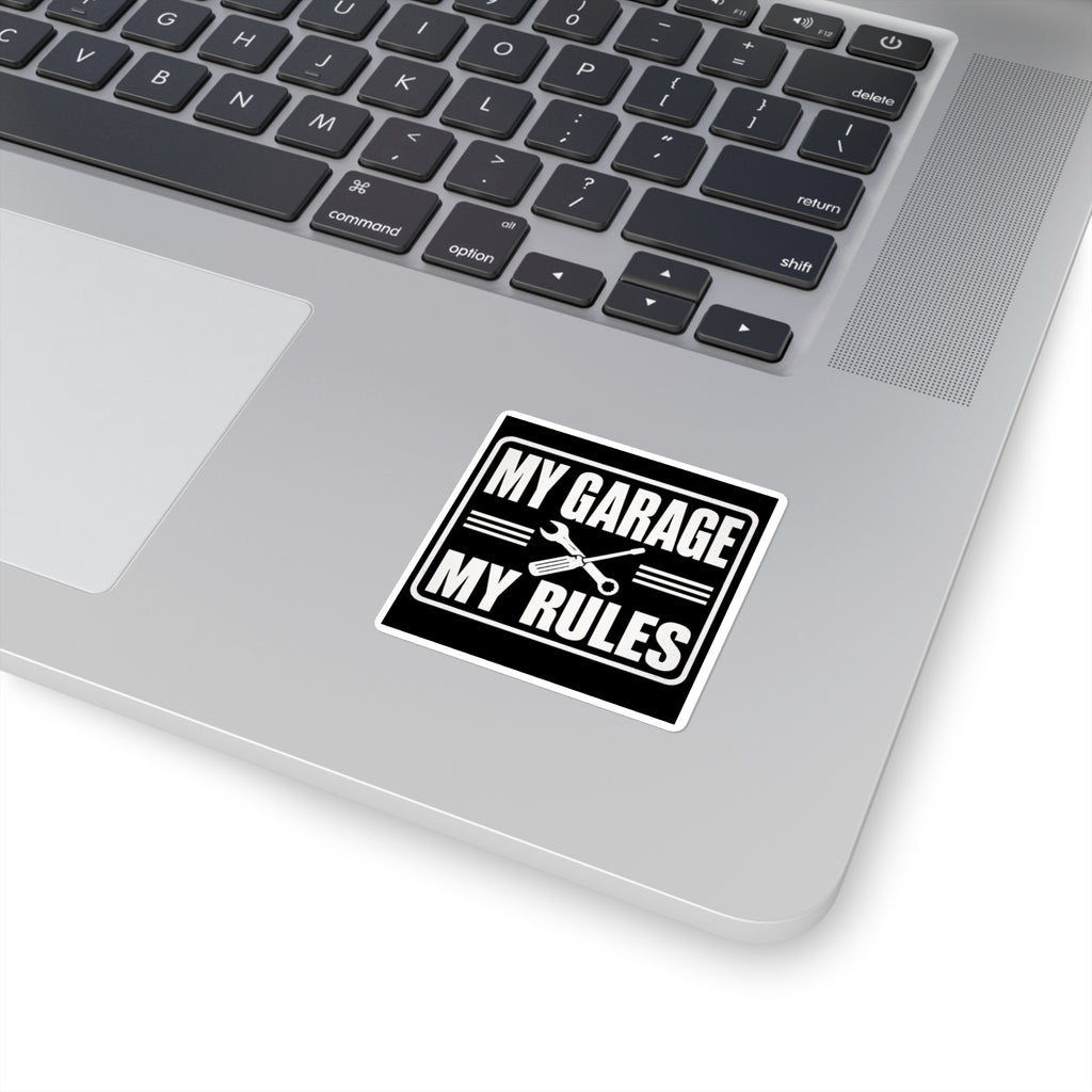 My Garage My Rules Sticker