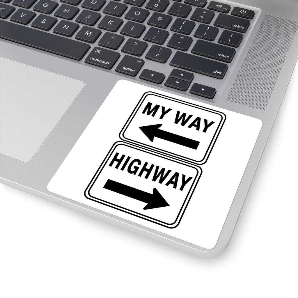 My Way / Highway Sticker