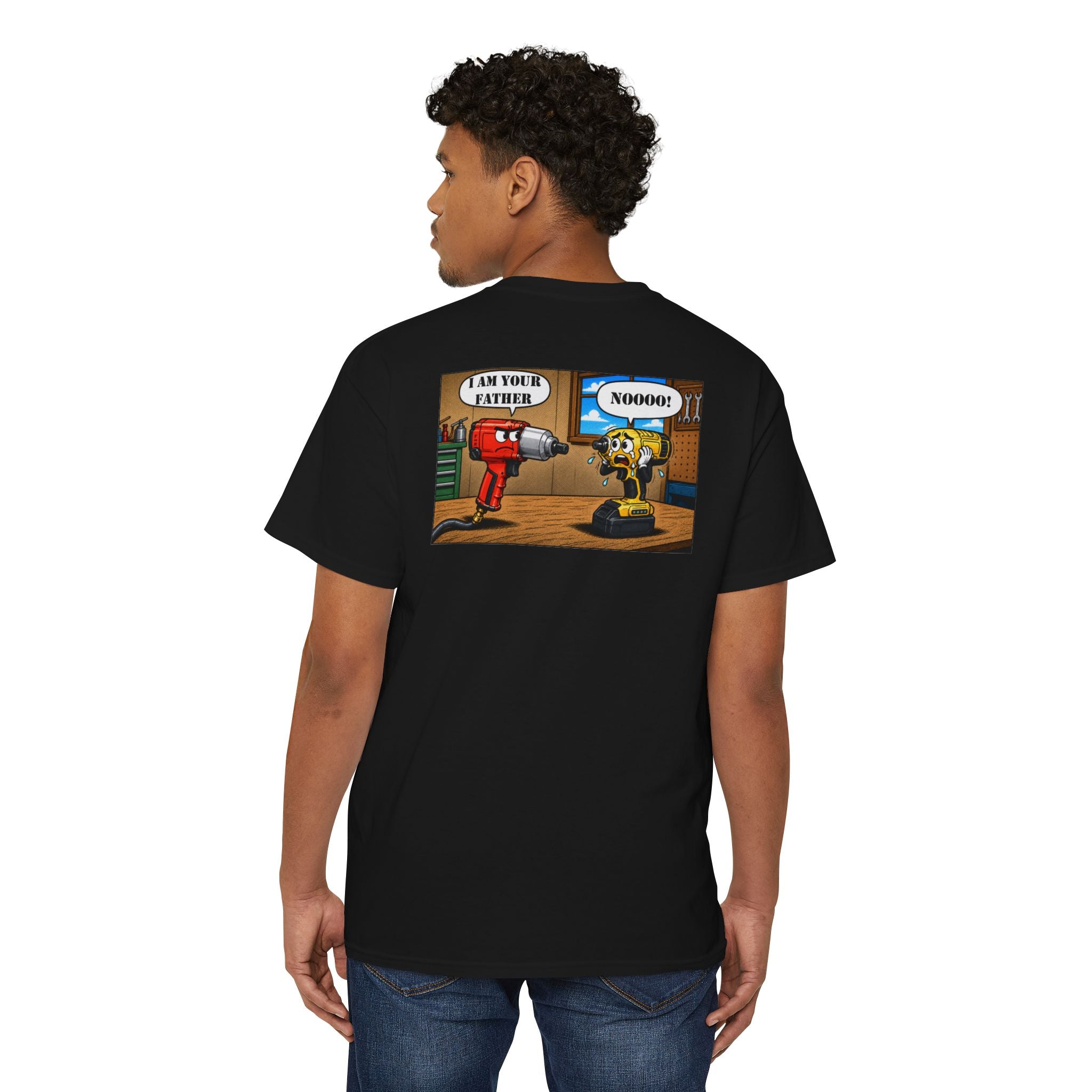 I Am Your Father Comic Humor Pocket Tee
