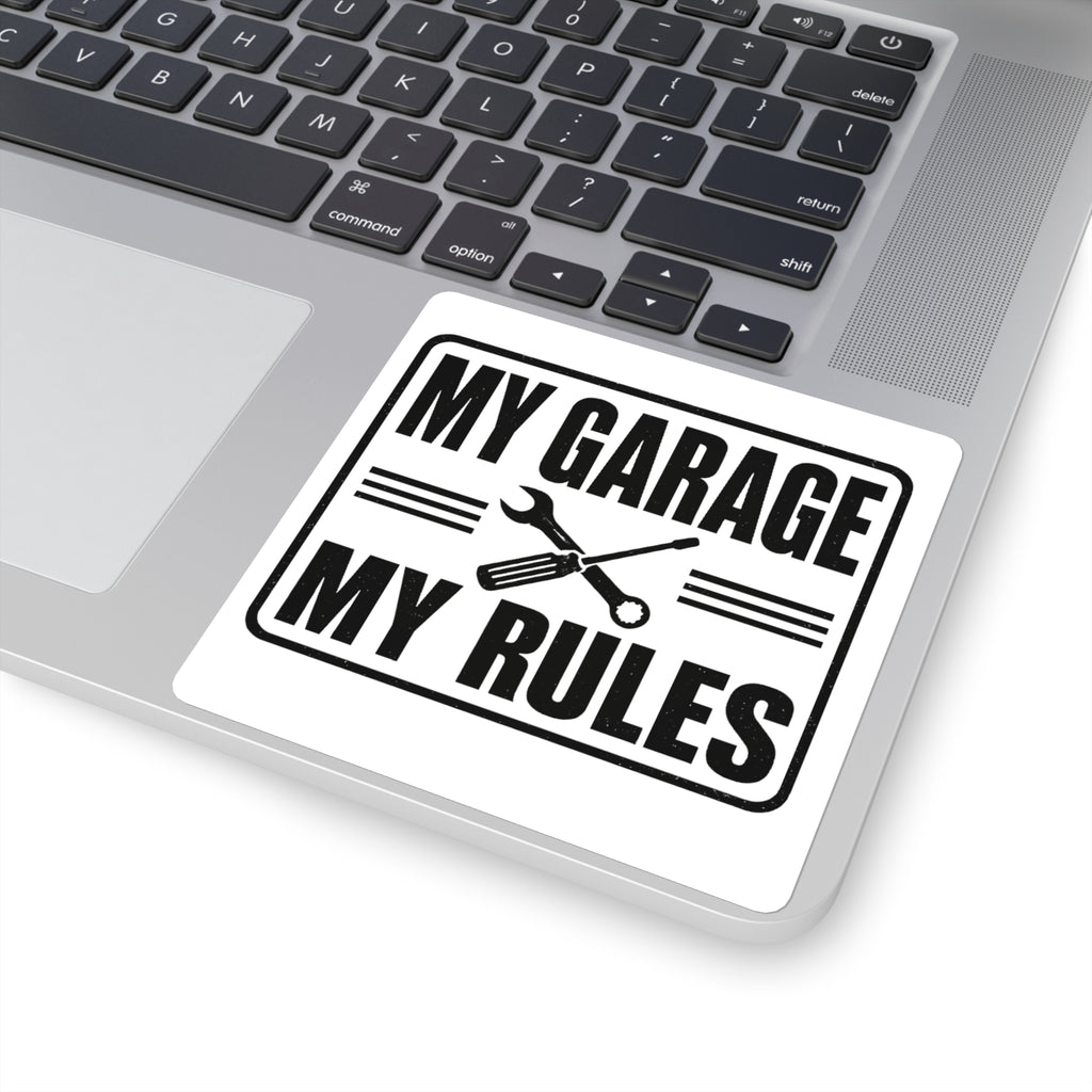 My Garage My Rules Sticker