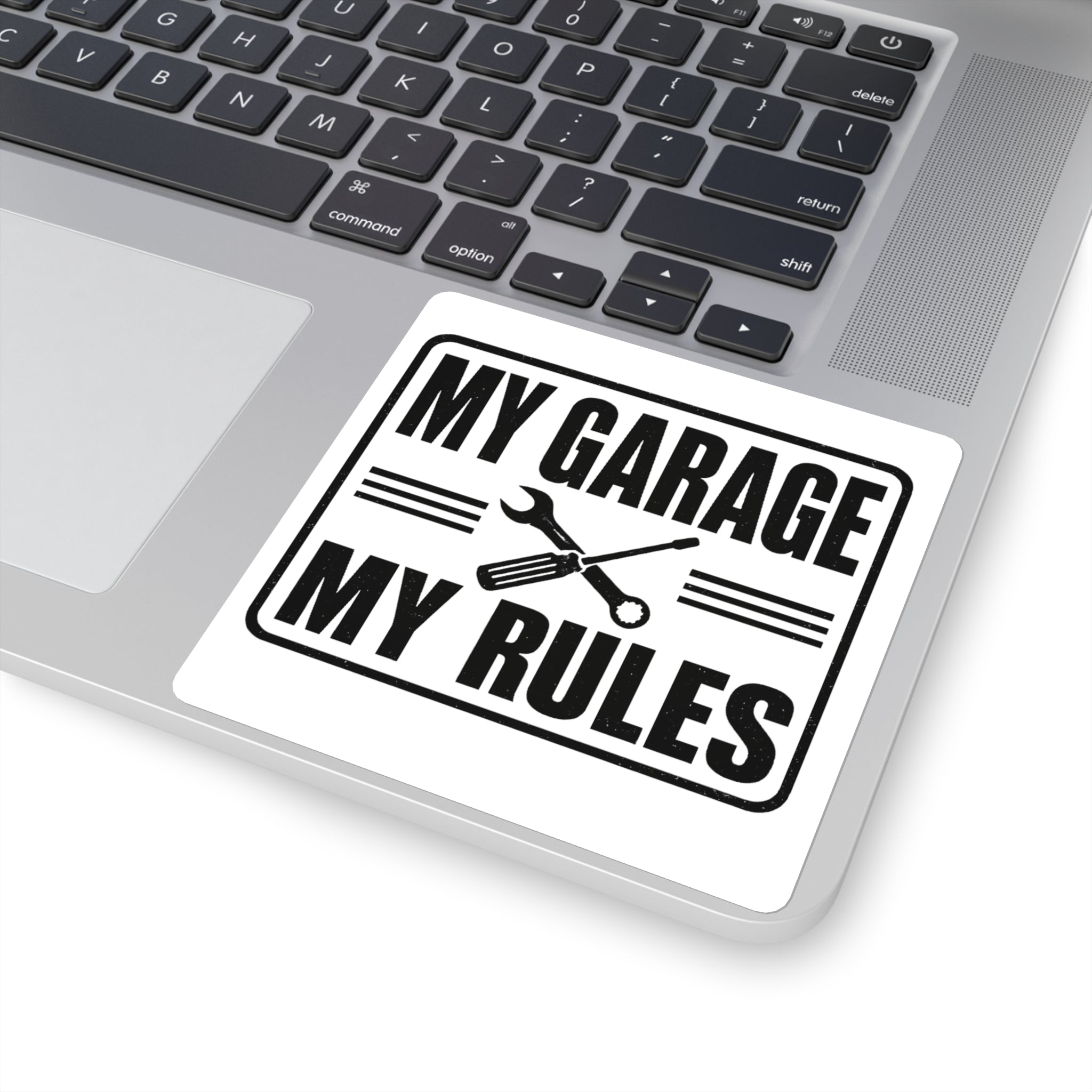 My Garage My Rules Sticker