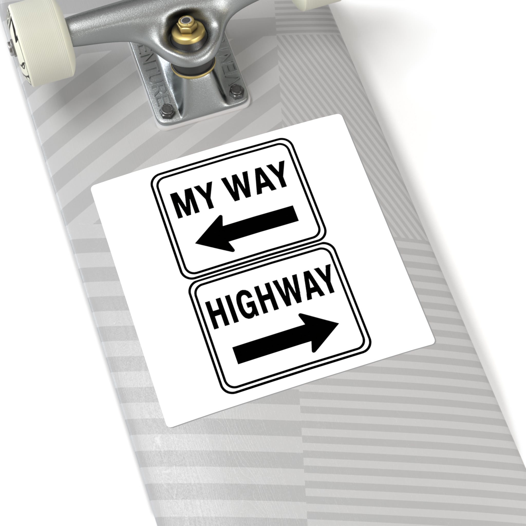 My Way / Highway Sticker