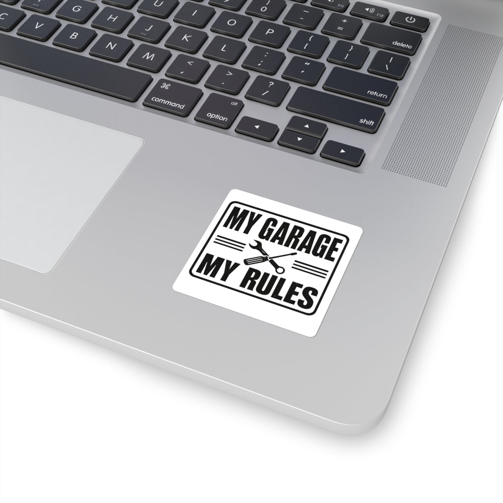 My Garage My Rules Sticker