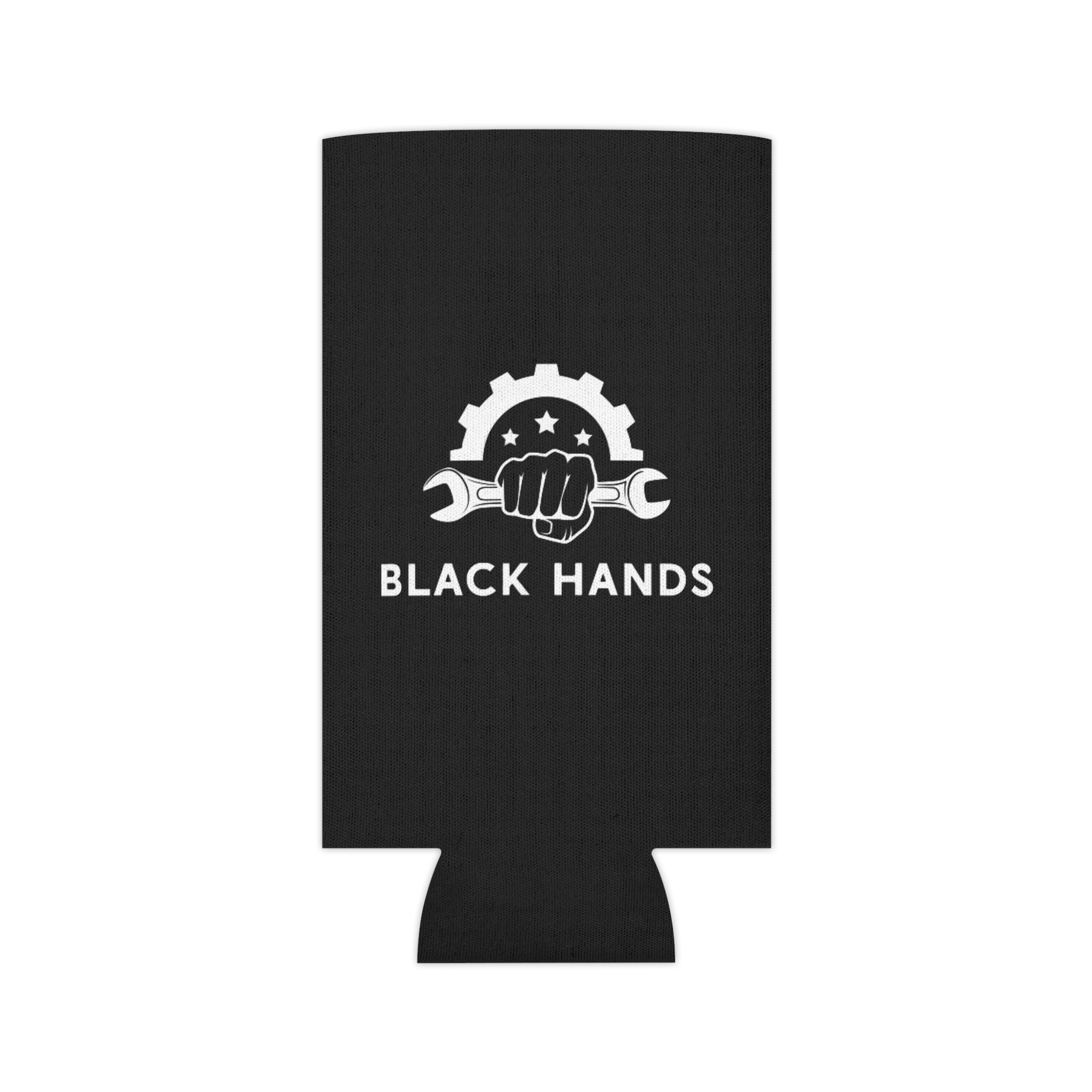 Black Hands Logo Can Cooler